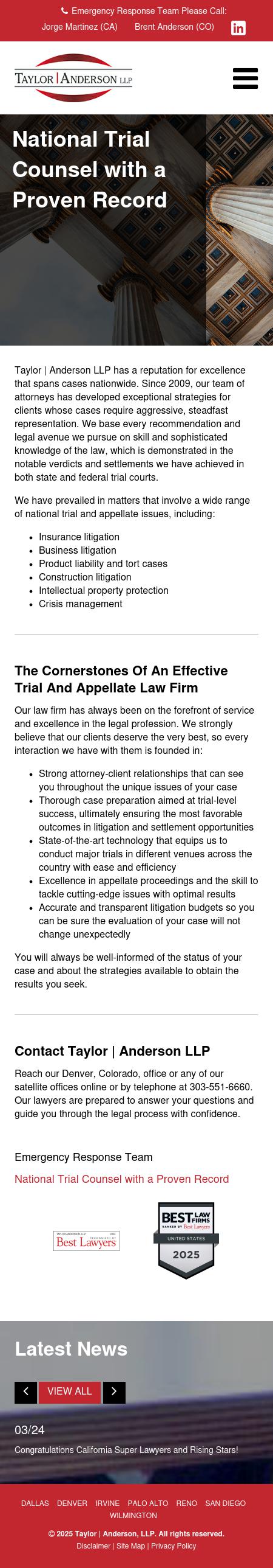 Taylor | Anderson, LLP - Scottsdale AZ Lawyers